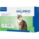 Фото - від глистів Virbac MILPRO (МІЛЬПРО) антигельмінтні таблетки для кішок