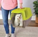 Фото - переноски, сумки, рюкзаки Pratiko (Пратико) Pet Carrier переноска для животных, ДВЕРЬ МЕТАЛЛ, салатовый