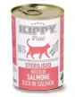 Фото - вологий корм (консерви) Kippy (Кіпі) PATE SALMON STERILISED консерви для стерилізованих кішок (ЛОСОСЬ), паштет