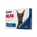 Фото - от блох и клещей Vitomax Alfa Противопаразитарные капли на холку против блох и клещей для собак