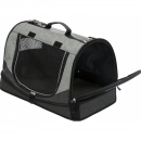 Фото - переноски, сумки, рюкзаки Trixie (Трикси) HOLLY сумка-переноска для собак и кошек, черный/серый (28940)