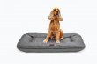 Фото - лежаки, матрасы, коврики и домики Harley & Cho LOUNGER WATERPROOF GRAY водостойкий двухсторонний лежак для собак, серый