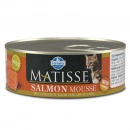 Фото - вологий корм (консерви) Farmina (Фарміна) Matisse Mousse Salmon вологий корм для кішок ЛОСОСЬ
