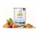 Фото - вологий корм (консерви) Isegrim (Ізегрім) Junior Salmon with Millet, Blueberries & Wild Herbs Консерви для цуценят з лососем, просом, чорницею і дикими травами