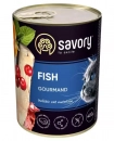 Фото - вологий корм (консерви) Savory (Сейворі) GOURMAND FISH вологий корм для для вибагливих котів (риба)