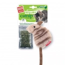 Фото - игрушки GiGwi (Гигви) Catnip МЫШКА игрушка для котов с кошачьей мятой
