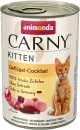 Фото - вологий корм (консерви) Animonda (Анімонда) Carny Kitten Poultry Cocktail вологий корм для кошенят ПТИЦЯ