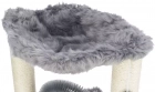 Фото - когтеточки, с домиками Trixie Baza Когтеточка для кошек со щеткой-аркой, серый