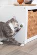 Фото - трава для котов и кошачья мята Trixie Шарик из кошачьей мяты с держателем (42242)