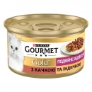 Фото - влажный корм (консервы) Gourmet Gold (Гурме Голд) - утка, индейка