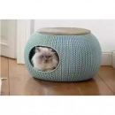 Фото - спальні місця, лежаки Curver Cozy pet house - Пластиковий лежак для тварин, блакитний