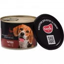 Фото - вологий корм (консерви) Carnie (Карні) консерви для дорослих собак, м'ясний паштет, КАЧКА