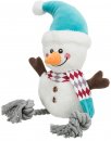 Фото - игрушки Trixie Toy Christmas Snowmann плюшевая игрушка для собак РОЖДЕСТВЕНСКИЙ СНЕГОВИК (92572)