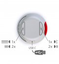 Фото - рулетки Flexi LED LIGHTING SYSTEM светодиодный фонарик для рулеток флекси, светло-серый