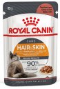Фото - влажный корм (консервы) Royal Canin HAIR & SKIN Care in GRAVY корм для кошек