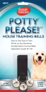 Фото - корекція поведінки Simple Solution POTTY PLEASE HOUSE TRAINING BELLS дзвіночки для привчання собак до туалету на вулиці