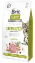 Фото - сухой корм Brit Care Cat Grain Free Sterilized Immunity Support Pork беззерновой корм для стерилизованных кошек с чувствительным пищеварением СВИНИНА