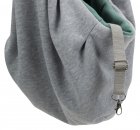 Trixie (Тріксі) FRONT CARRIER SOFT рюкзак слінг для собак и котів, світло-сірий/м'ятний