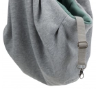 Фото - переноски, сумки, рюкзаки Trixie FRONT CARRIER SOFT рюкзак слинг для собак и котов, светло-серый/мятный