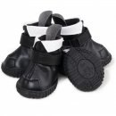 Фото - обувь Ruispet ботинки для собак малых пород, демисезонные с флисовой подкладкой, чёрный