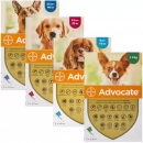 Фото - от блох и клещей Bayer Advocate (Адвокат) спот-он капли от блох, чесоточных клещей, профилактика дирофиляриоза для собак