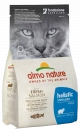 Фото - сухой корм Almo Nature Holistic STERILISED ADULT CAT WITH FRESH SALMON сухой корм для взрослых стерилизованных кошек ЛОСОСЬ