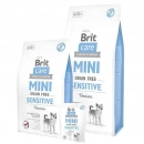 Фото - сухий корм Brit Care Dog Grain Free Mini Sensitive Venison беззерновий сухий корм для собак міні порід із чутливим травленням ОЛЕНИНА