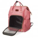 Фото - переноски, сумки, рюкзаки Camon (Камон) Pet Fashion джинсовий рюкзак-перенесення для тварин, рожевий