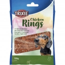Фото - ласощі Trixie Chicken Rings курячі кільця - ласощі для собак, 100 г (31665)