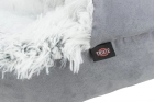 Фото - лежаки, матраси, килимки та будиночки Trixie Harvey лежак-печера для собак, сірий/біло-чорний