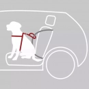 Фото - аксессуары в авто Trixie CAR HARNESS COMFORT защитная шлея для авто, нейлон