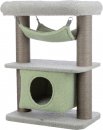 Фото - когтеточки, с домиками Trixie Lunito Junior Домик-когтеточка для кошек, серый/мятный