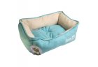 Фото - лежаки, матрасы, коврики и домики AnimAll Nena Velours лежак для кошек и собак, бирюза