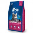 Фото - сухий корм Brit Premium Cat Adult Chicken & Chicken Liver сухий корм для кішок КУРКА та КУРЯЧА ПЕЧІНКА