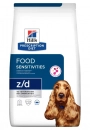 Фото - ветеринарні корми Hill's Prescription Diet Canine z/d Food Sensitivities корм для собак із чутливим травленням