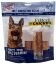 Фото - лакомства Gigi (Гиги) Filled Chicken Wrap with Glucozamin лакомство с глюкозамином для собак, палочки КУРИЦА