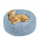 Фото - лежаки, матраси, килимки та будиночки Red Point DONUT лежак зі знімною подушкою для собак і кішок ПОНЧИК, блакитний