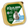 Фото - влажный корм (консервы) eQuilibre & Instinct SALMON & ZUCCHINI консервы для стерилизованных кошек, паштет ЛОСОСЬ и КАБАЧОК