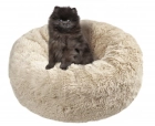 Фото - лежаки, матраси, килимки та будиночки Red Point DONUT лежак зі знімною подушкою для собак і кішок ПОНЧИК, бежевий