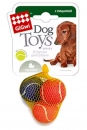 Фото - игрушки GiGwi (Гигви) Catch&Fetch МЯЧ (3) игрушка для собак с пищалкой маленький, 4,8 см
