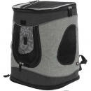 Фото - переноски, сумки, рюкзаки Trixie (Тріксі) TIMON рюкзак-переноска для тварин, чорний/сірий (28944)