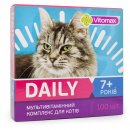 Фото - витамины и минералы Vitomax Daily мультивитаминный комплекс для кошек 7+ лет