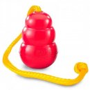 Фото - іграшки Kong CLASSIC іграшка для ласощів для собак з мотузкою ГРУША