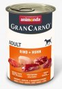 Фото - влажный корм (консервы) Animonda (Анимонда) GranCarno Adult Beef & Chicken влажный корм для собак ГОВЯДИНА И КУРИЦА