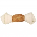 Фото - лакомства Trixie DENTA FUN KNOTTED CHEWING BONE лакомство для собак, жевательная кость с узлами (куриное филе)
