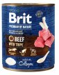 Фото - влажный корм (консервы) Brit Premium Dog Beef with Tripe консервы для собак ГОВЯДИНА и РУБЕЦ