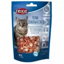 Фото - ласощі Trixie Premio Tuna Sandwiches ласощі сендвічі для котів ТУНЕЦЬ та КУРКА (42731)
