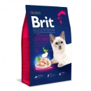 Фото - сухий корм Brit Premium Cat Sterilised Chicken сухий корм для стерилізованих кішок КУРКА