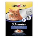 Фото - лакомства Gimcat SCHNURRIES TAURIN & LACHS (ТАУРИН И ЛОСОСЬ) витаминизированное лакомство для кошек