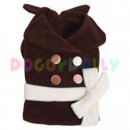 Фото - одежда DoggyDolly Пальто для собак коричневое